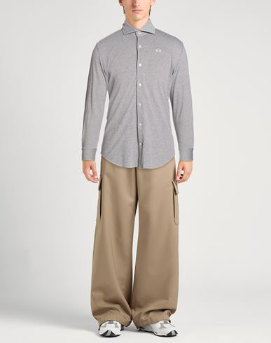 Blue Ribbon By Xacus Man Shirt Grey Size XXL Cotton