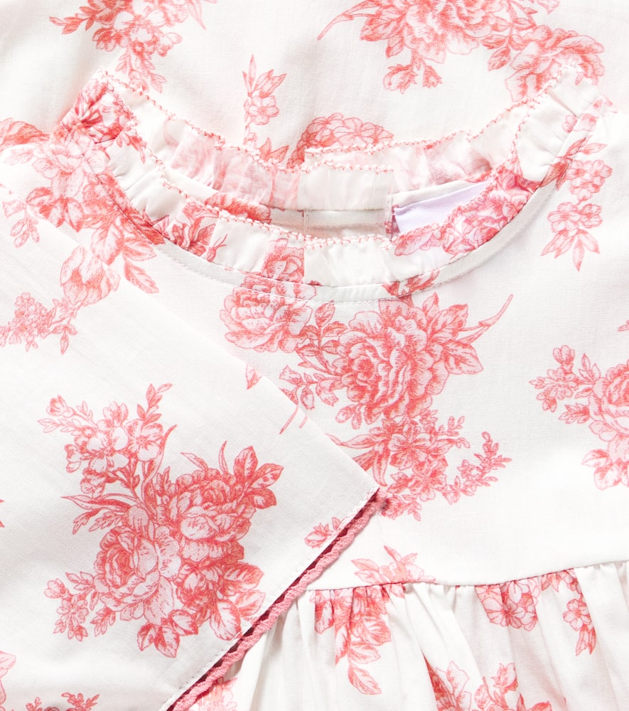 C'era Una Volta Leonidas toile de jouy cotton dress