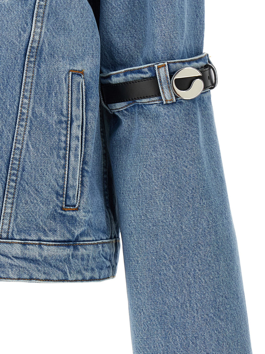 Hybrid Denim Short Jacket