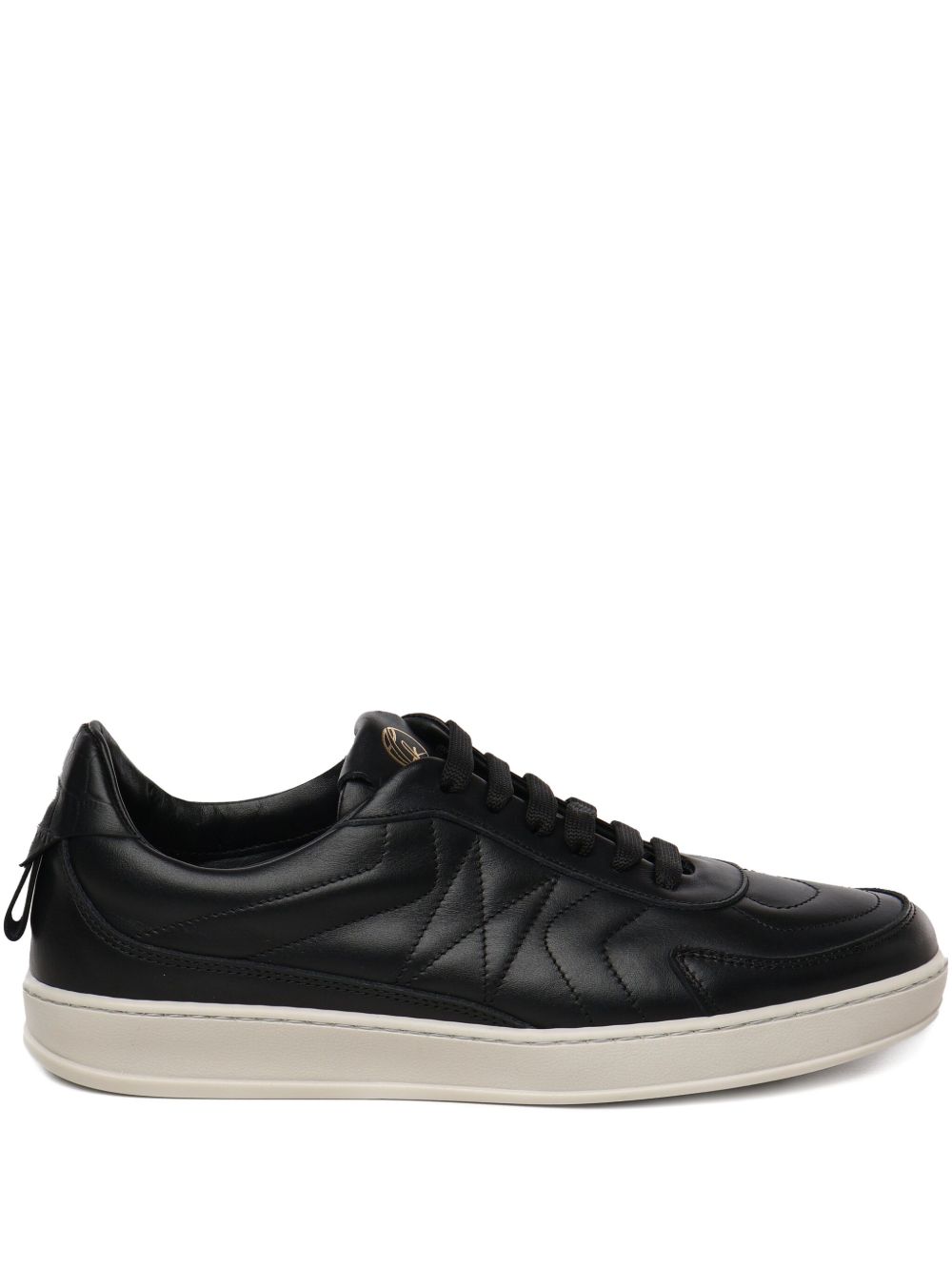 Dynasty quilted lace-up sneakers - Black
