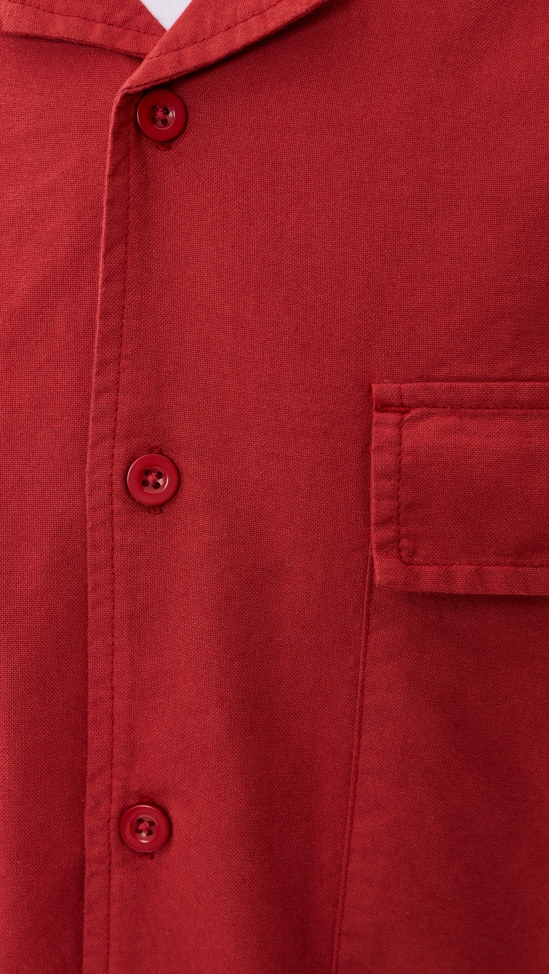 Holiday Collar Shirt Rust