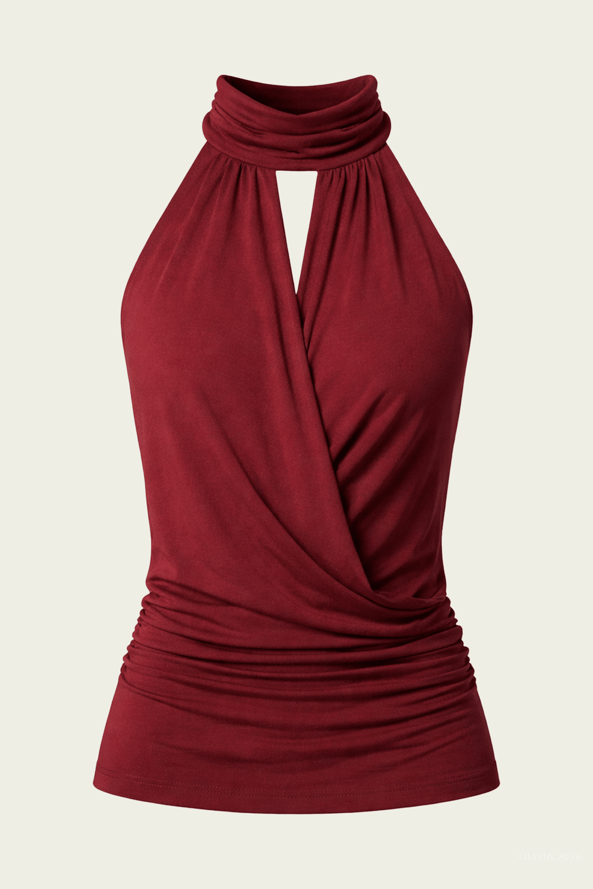 Vivienne Blouse in Cabernet