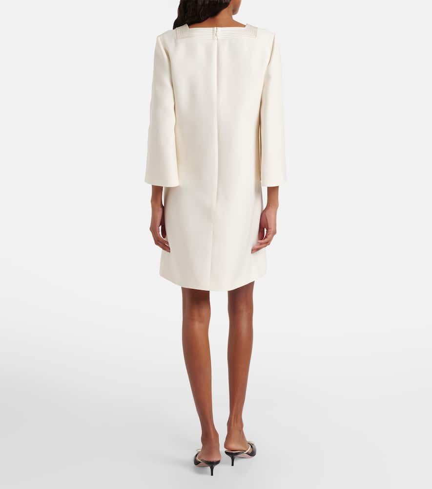 Crepe Couture VGold minidress