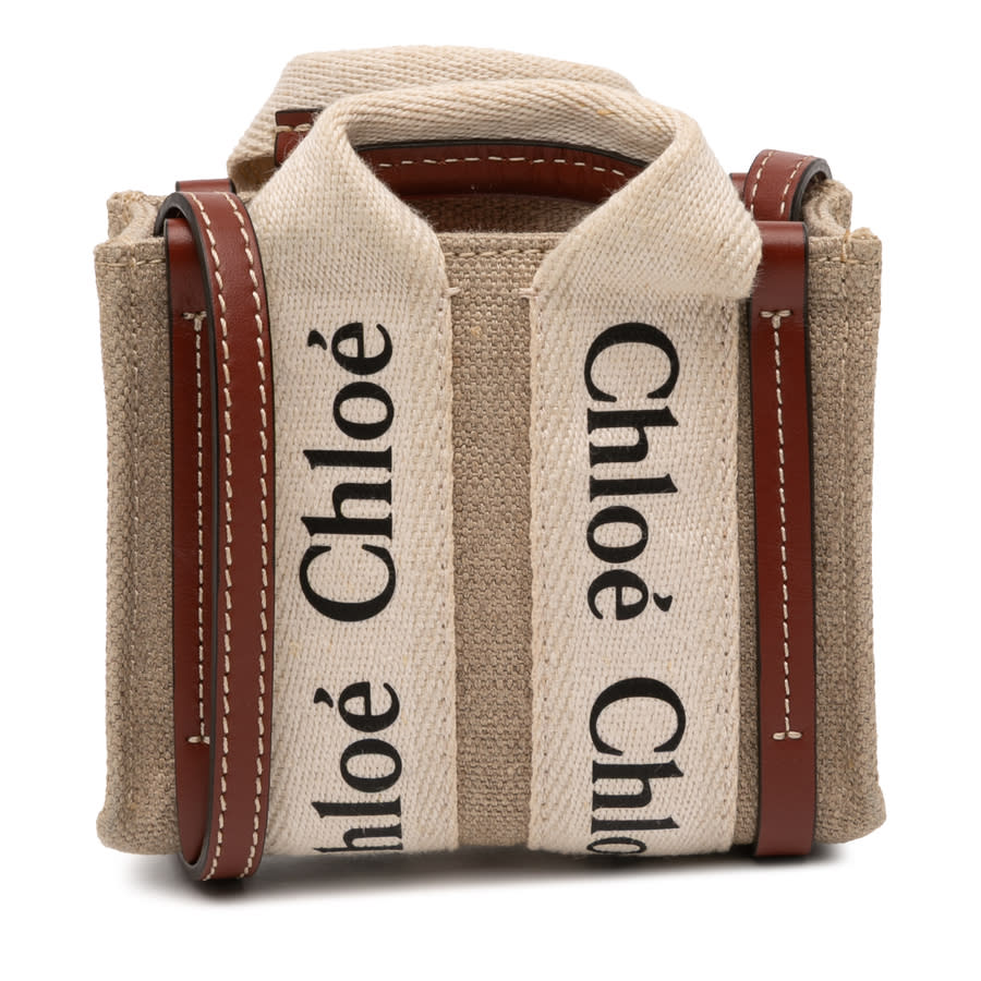 Pre-owned Nano Canvas Woody Satchel WQWQHIJ29DA13NRV