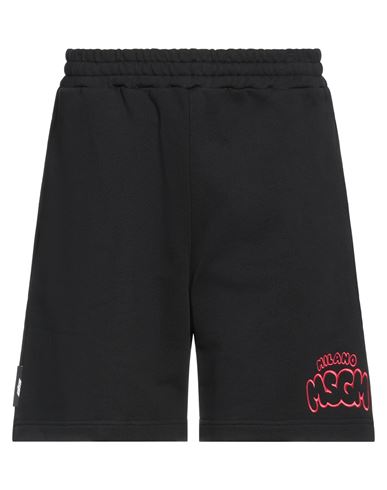 Man Shorts & Bermuda Shorts Black