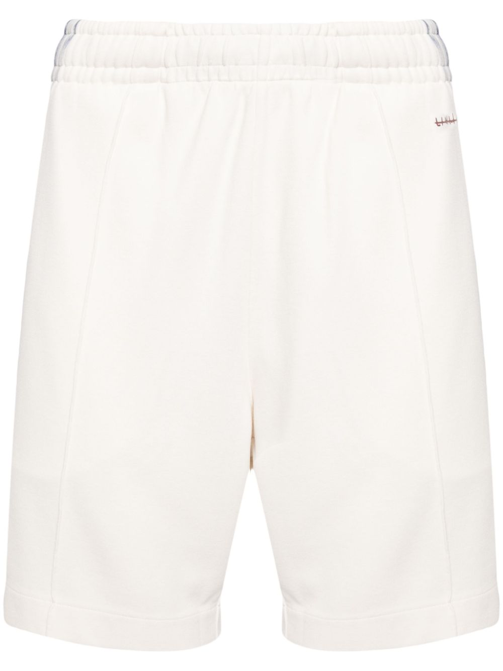 Han River terry-cloth track shorts - White