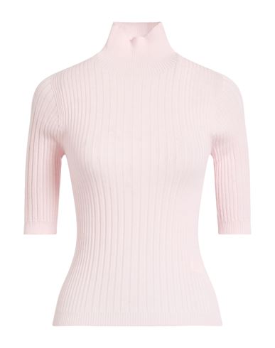 Woman Turtleneck Light pink Size 6 Virgin Wool
