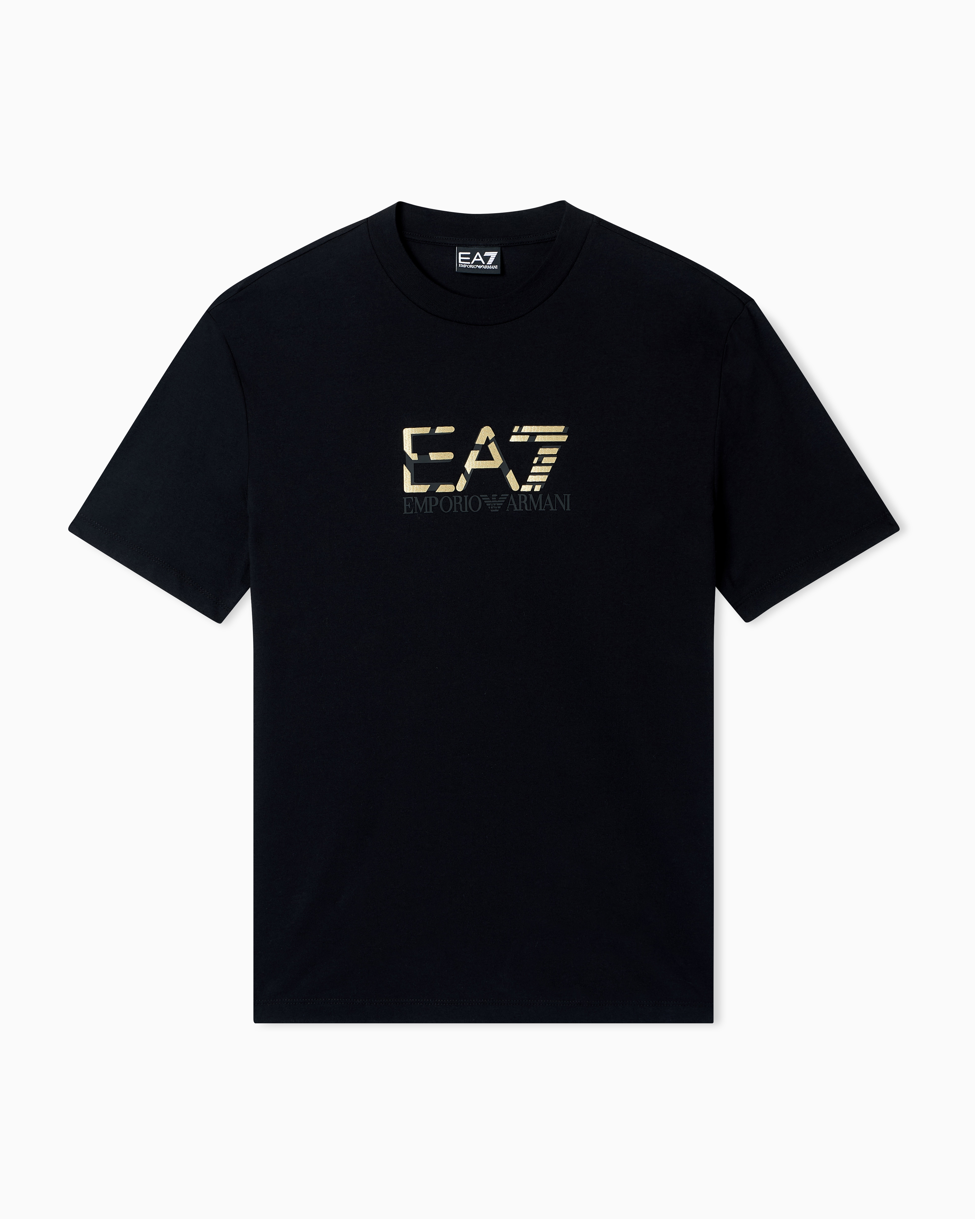 Premium Label cotton jersey crew-neck T-shirt