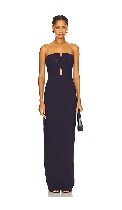 LIKELY Fallon Gown in Navy.  8 also in 0, 10, 12, 2