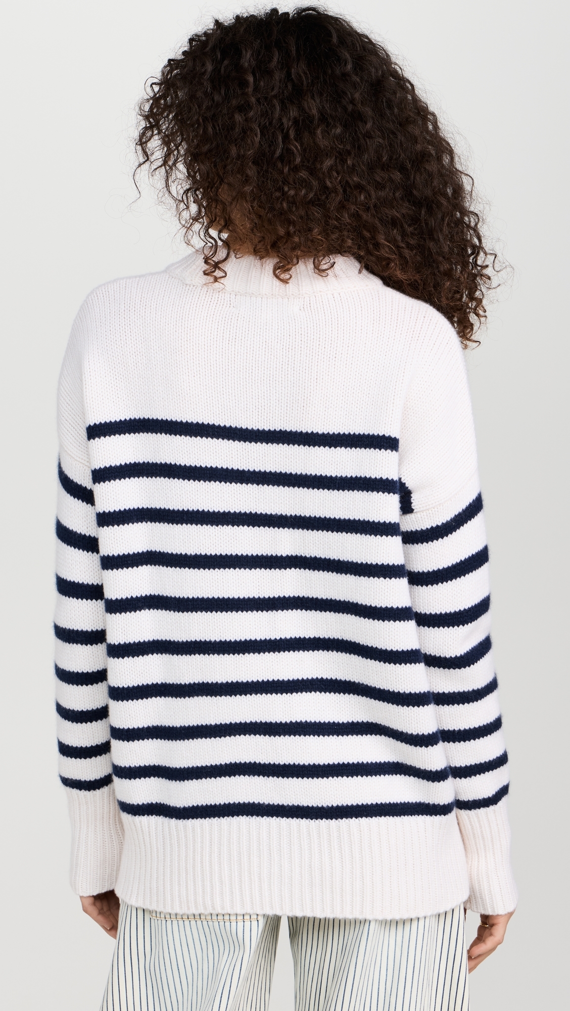 Marin Sweater Cream/Navy