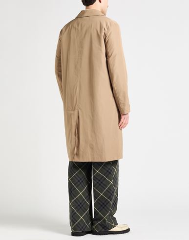 Man Overcoat & Trench Coat Camel Size 40 Polyester
