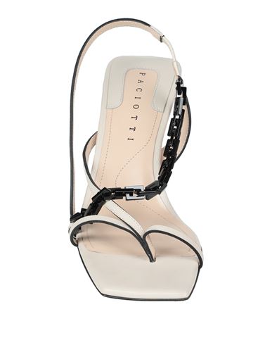Woman Toe strap sandals Ivory