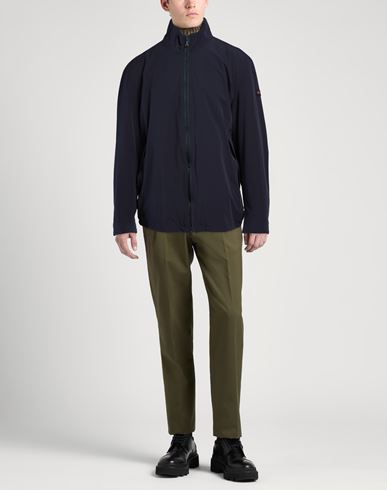 Man Jacket Navy Size 3XL Polyester, Elastane