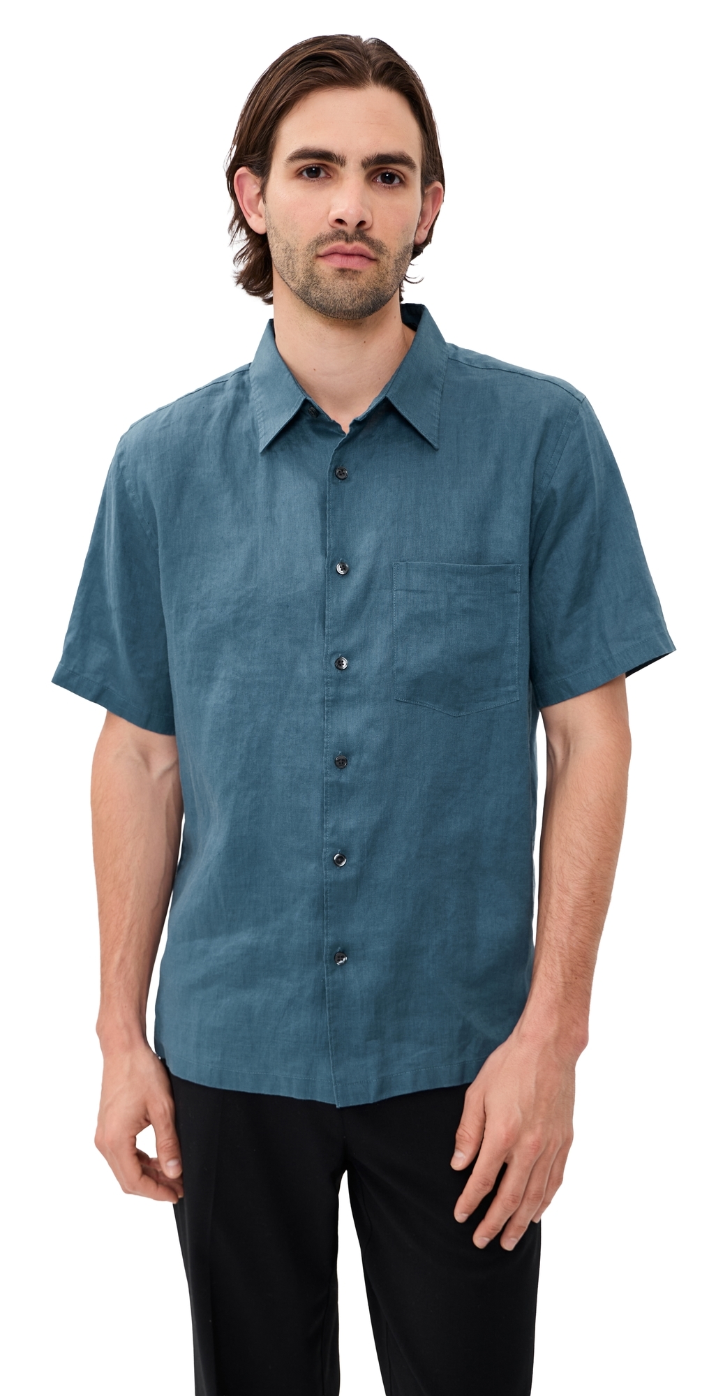 Irving Relaxed Linen Shirt Bering