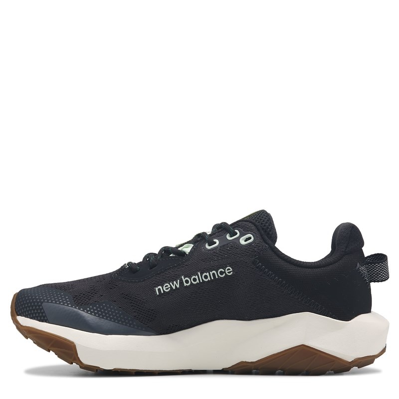New Balance Men's Dynasoft Nitrel V6 Trail Running Shoe, Nb Navy/Neo Flame/Sea Salt, 15 Wide
