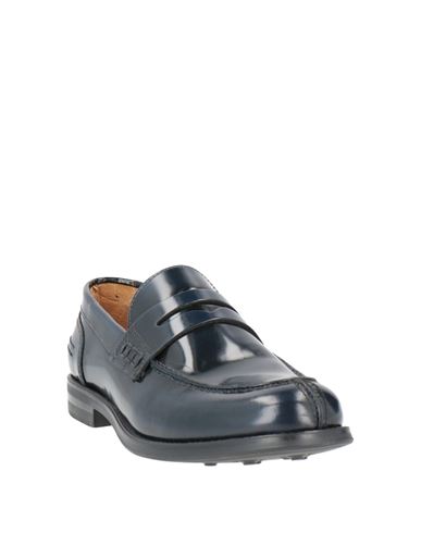 Man Loafers Midnight blue Size 9 Leather