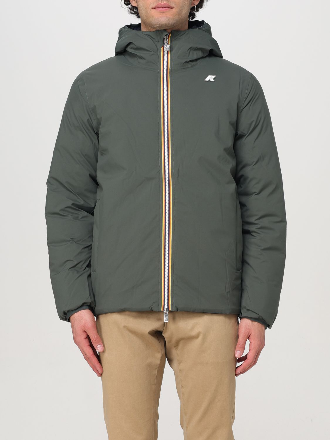 Jacket Men color Green