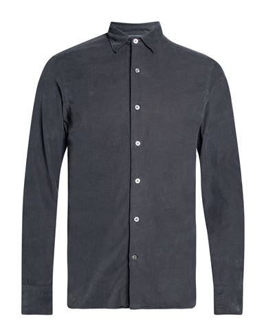 Man Shirt Charcoal Size S Cotton