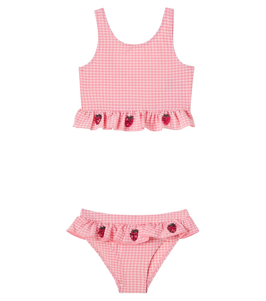 Konges Sløjd Etta gingham seersucker bikini