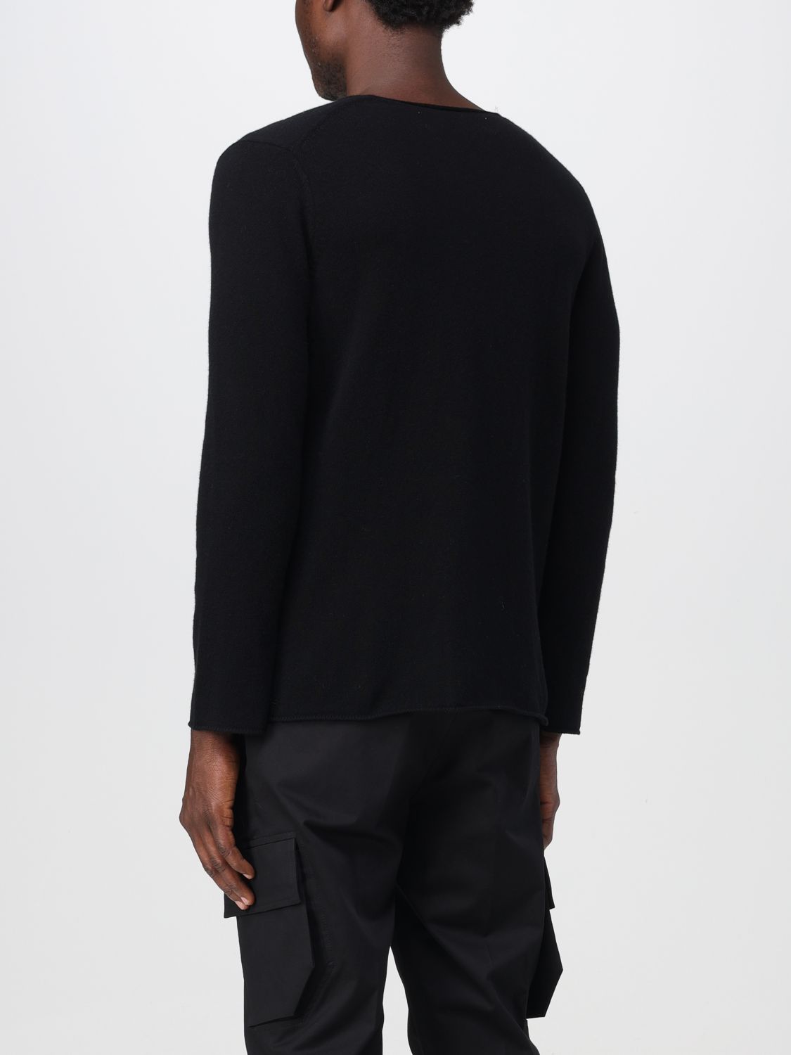 Sweatshirt Men color Black