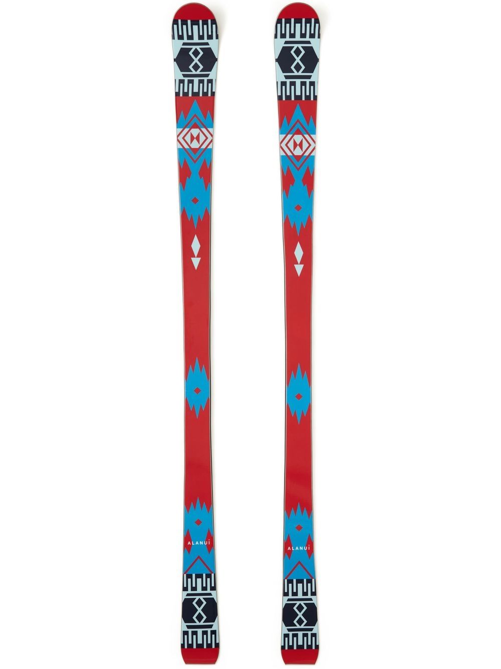 Icon graphic-print skis (170 cm) - Red