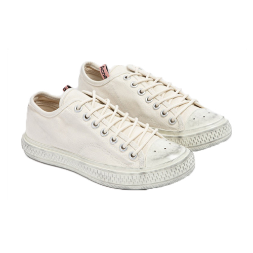 Canvas lace-up sneakers - Black