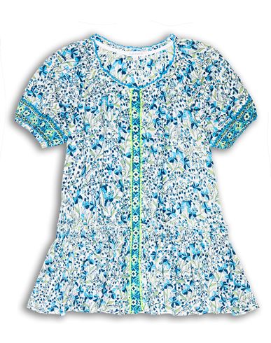Kid Girl Kids' dress Azure Size 10 Viscose