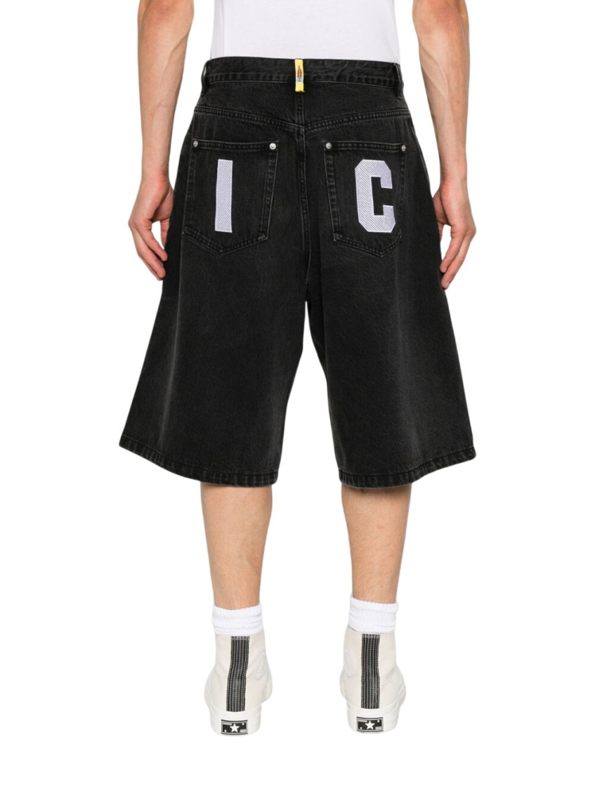 Denim Cargo Shorts