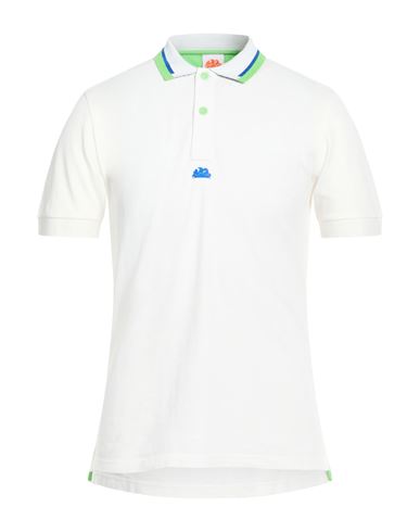 Man Polo shirt White Size L Cotton