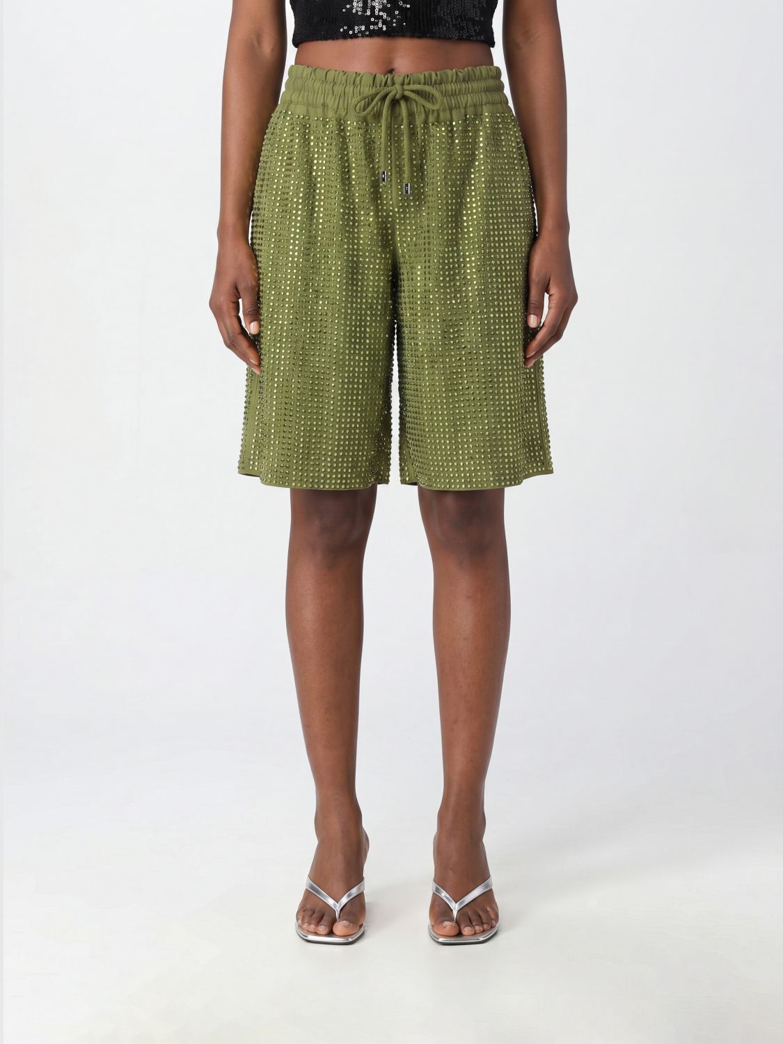Shorts Woman color Green
