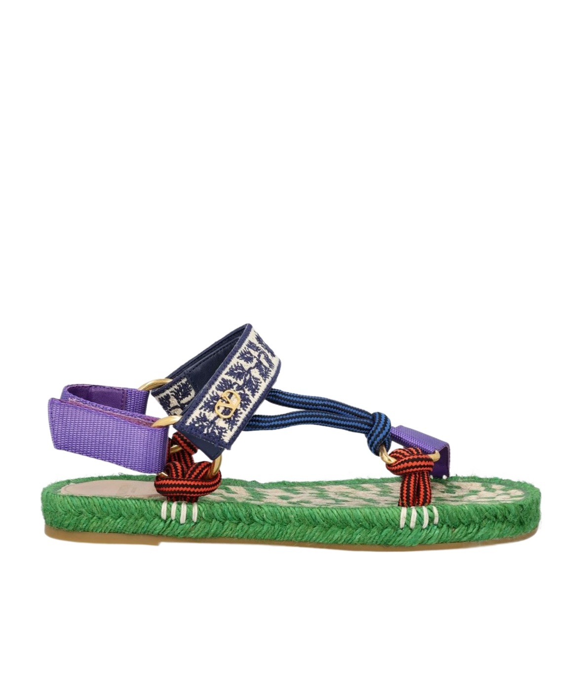 LAKE POWELL SANDAL WITH GRAPE EMBROIDERY 20MM