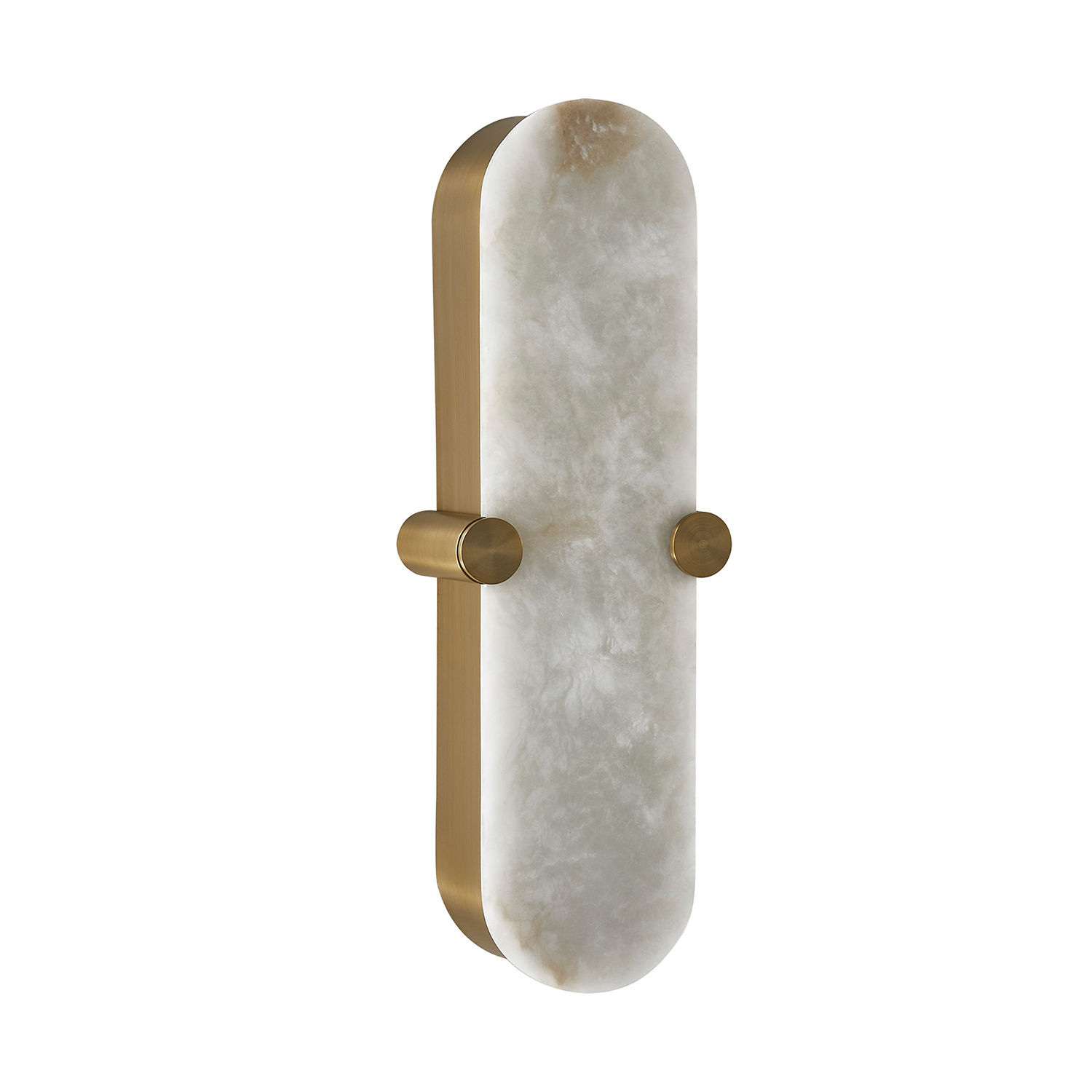 Winter Brass LED Wall Sconce from the Lumba Collection