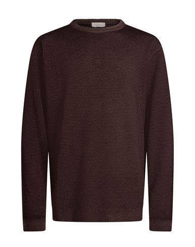 Man Sweater Brown Size XXL Merino Wool