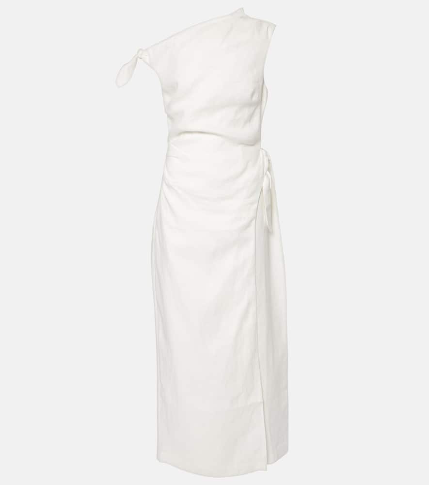 Tamara linen maxi dress