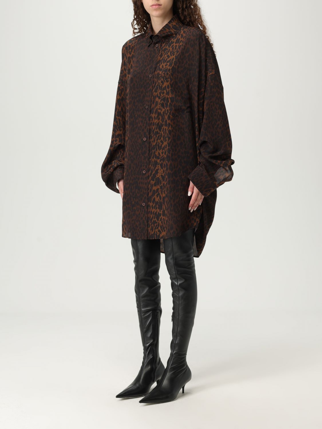 Shirt BALENCIAGA Woman color Brown