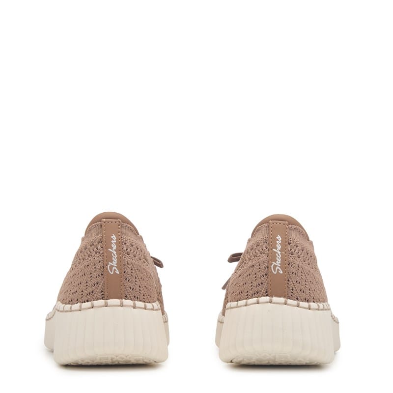 Women's Wilshire Blvd Knit Sail Crochet Slip On Shoes (Mocha Knit)