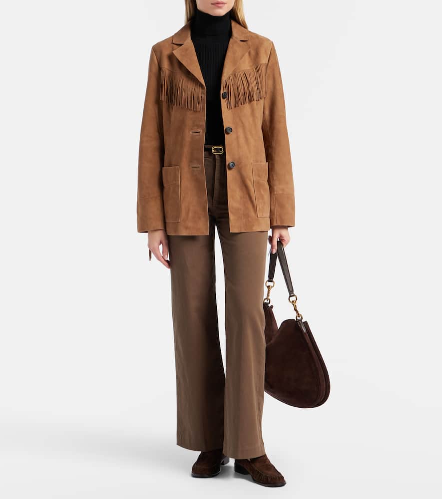 Refined wide-leg jeans