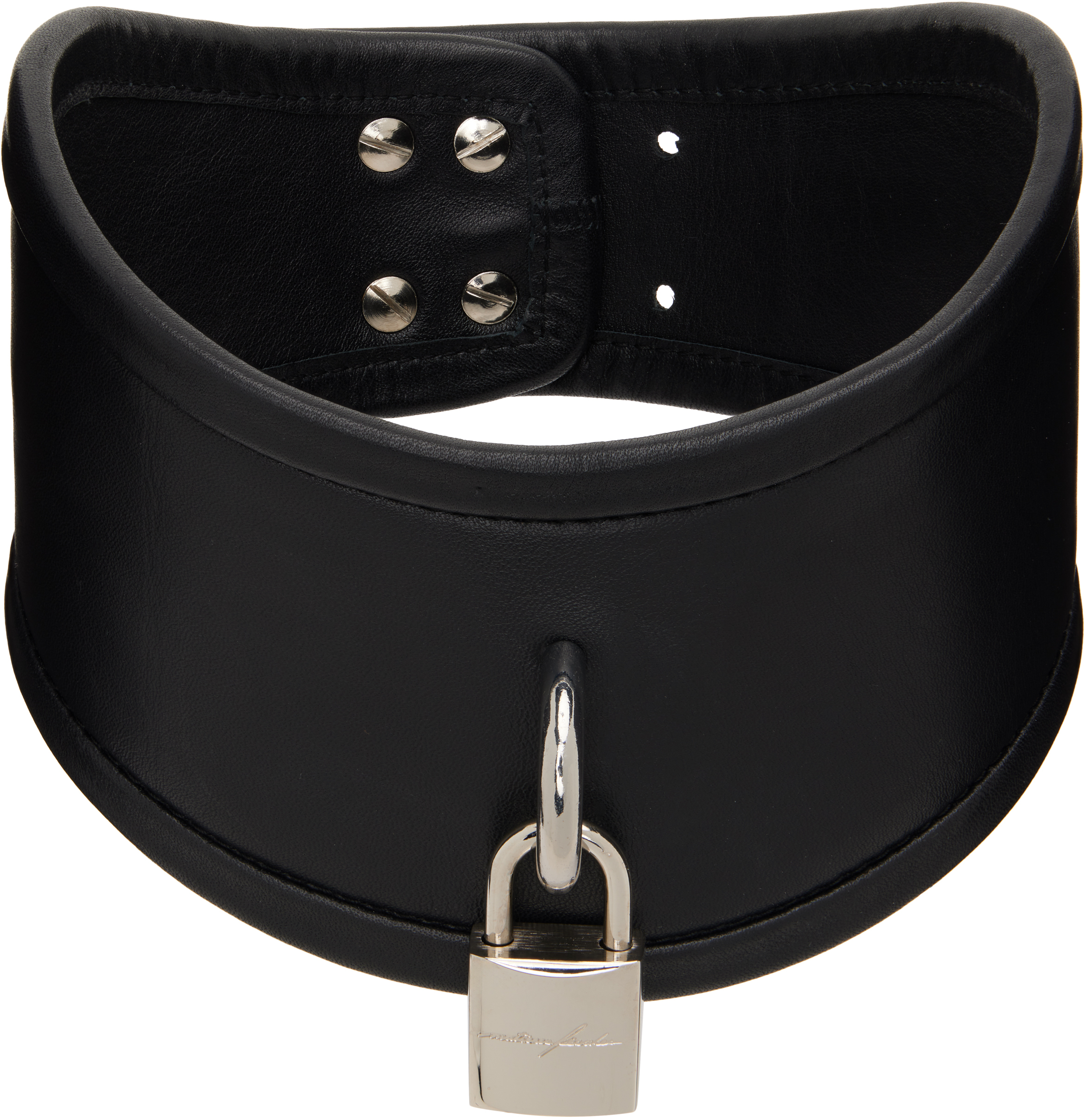 Molinier Leather Collar Choker