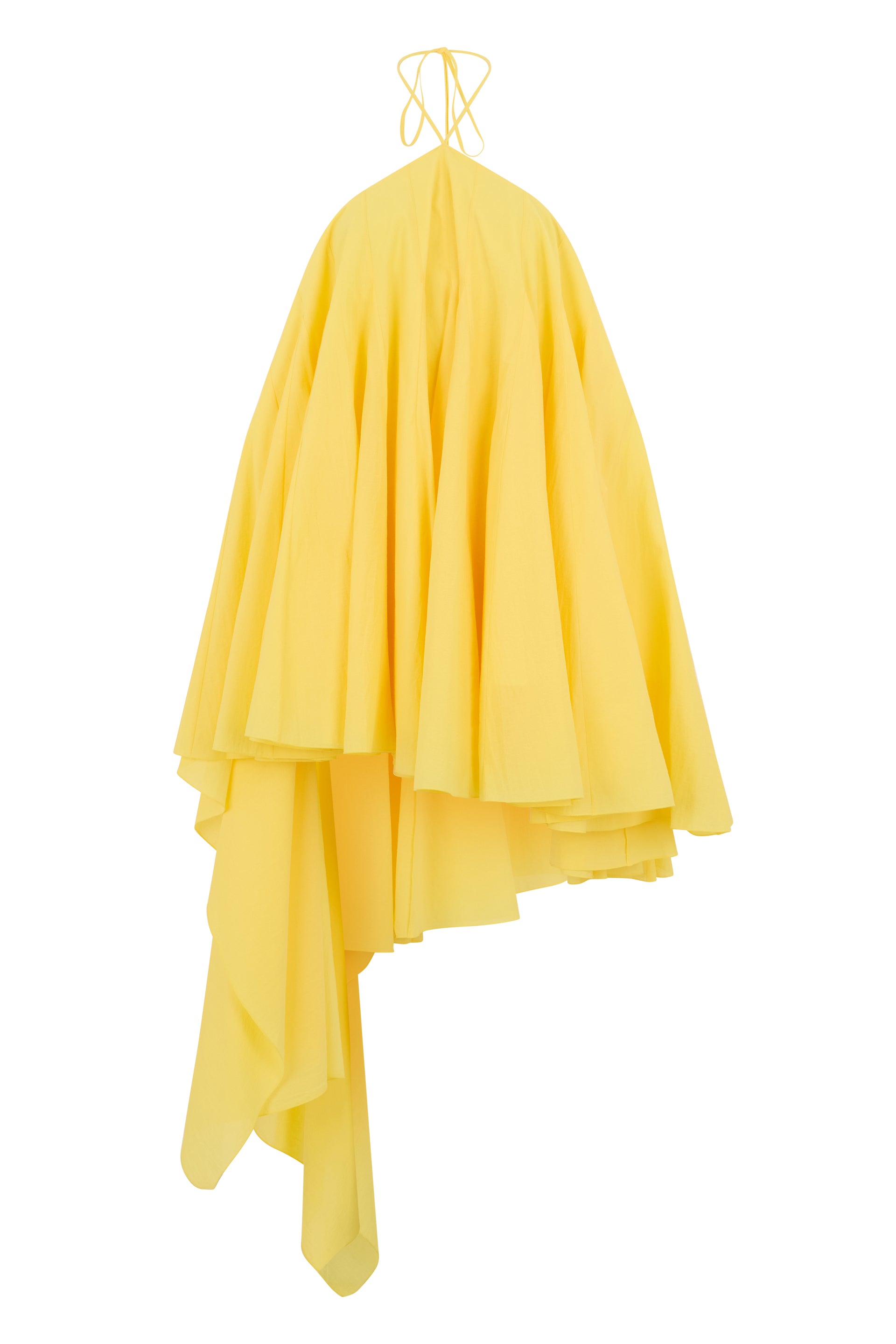 Asymmetrical Mini Trapeze Dress