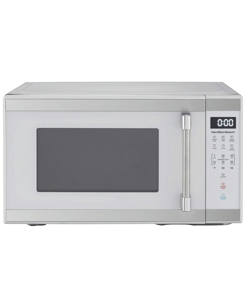 1.1 Cubic Foot 1000-Watt Microwave Oven With Stainless Accents