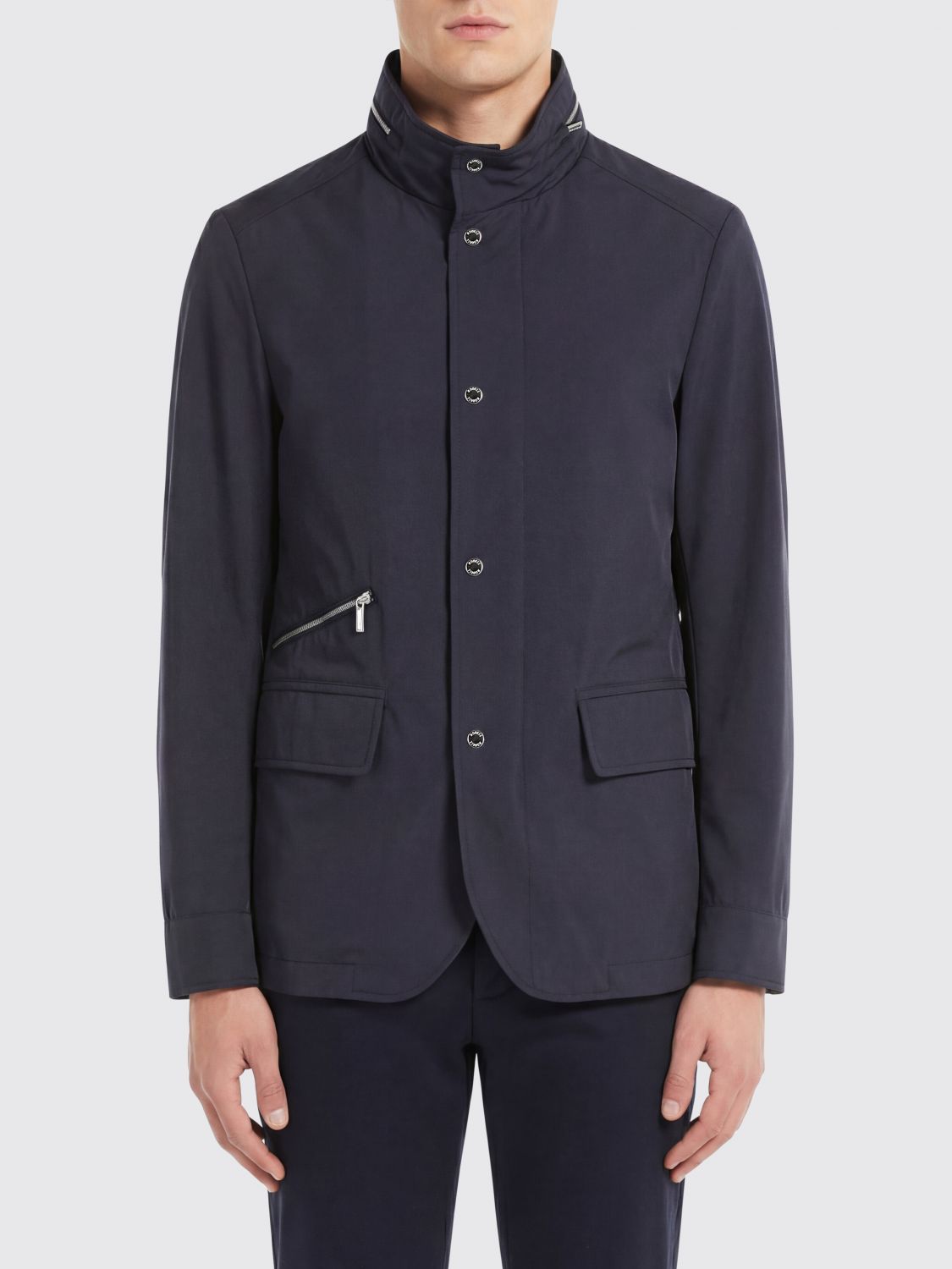 Jacket Men color Blue