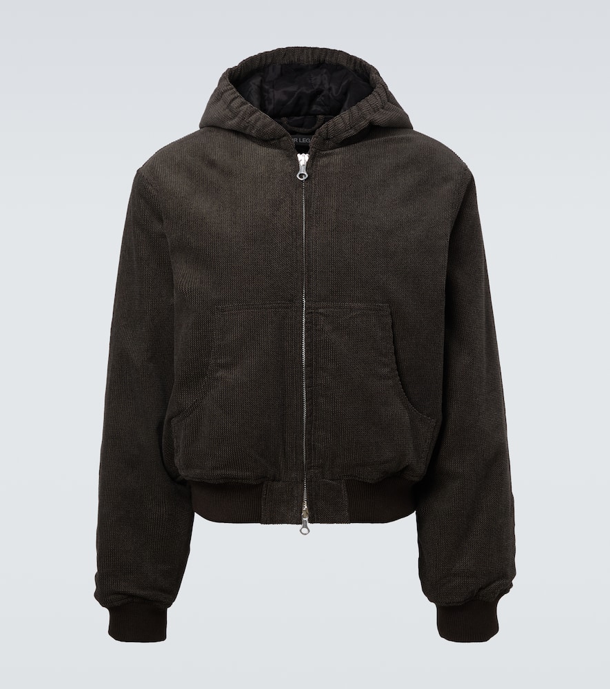 Bank cotton twill corduroy jacket