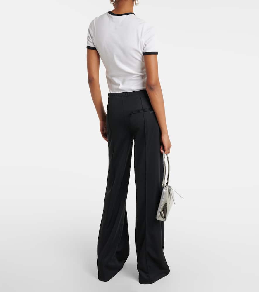 Courrèges Interlock logo jersey track pants