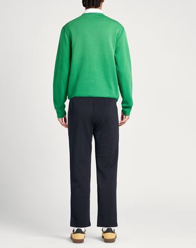 Man Pants Blue Size L Polyester, Cotton, Elastane