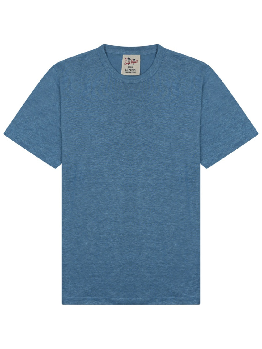 Ecstasea N T-shirt In Black Linen