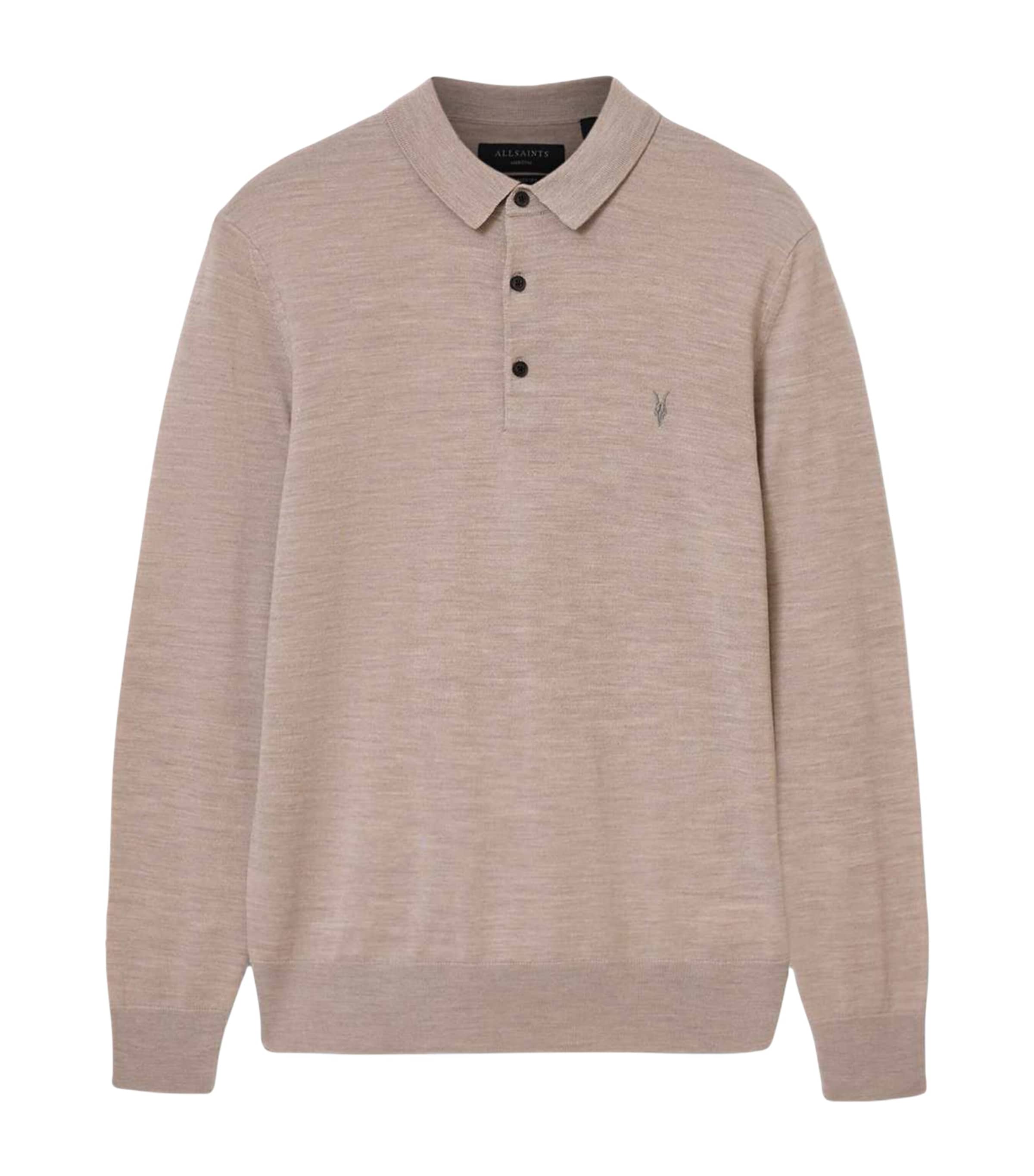 Merino Wool Mode Polo Shirt