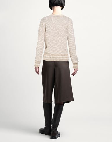 Woman Sweater Beige Size S Cashmere