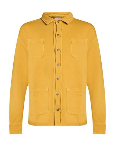 Man Shirt Marigold Size 36 Cotton