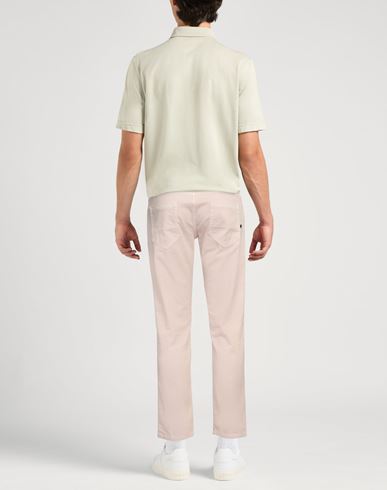 Man Pants Ivory Size 32 Cotton, Elastane