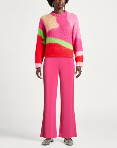 Woman Pants Fuchsia Size 6 Viscose, Polyamide, Elastane